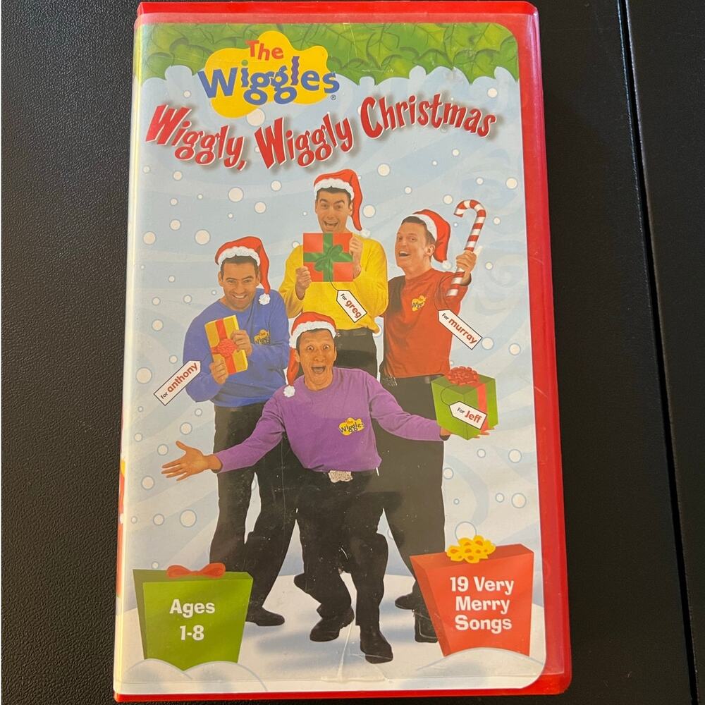 The Wiggles: Wiggly Wiggly Christmas VHS Tape